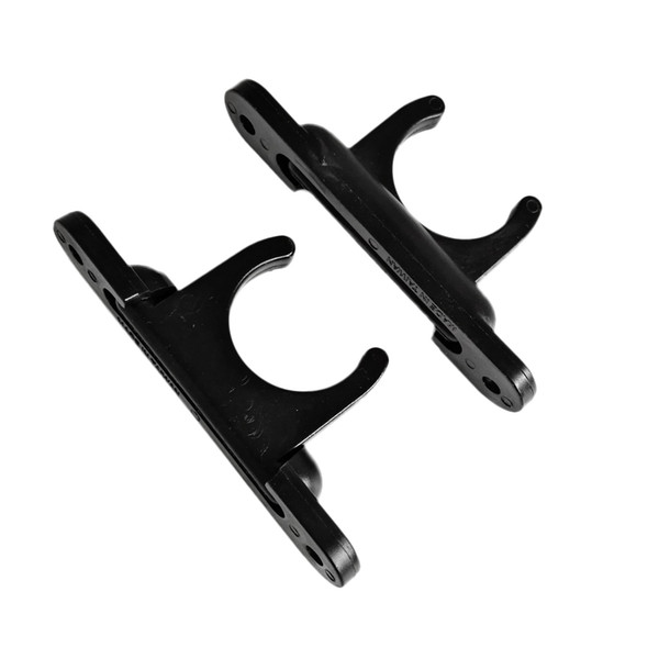 2 Pieces Strong Nylon Kayak Marine Boat Paddle Accessories, Holder Clip, Paddle Clip, Rod Keeper