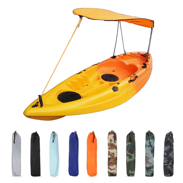 Single Person Kayak Boat Sun Shelter Sailboat Awning Top Cover Kayak Boat Canoe Sun Shade Canopy Fishing Tent Sun Rain Canopy