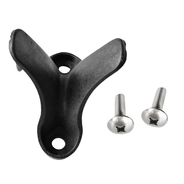 Kayak Canoe Rudder Tail/Rear Rest Rack Holder Stand Accessories + 2 Pieces Screws for Water Sports Sufring Surf Accessories