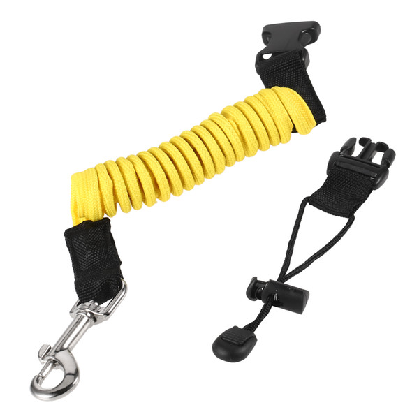 Elastic Paddle Leash Kayak Canoe Safety Fishing Rod Safety Paddle Leash for Kayak Canoe Fishing Rafting Accessory