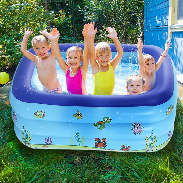 Inflatable Baby Bath Swim Tubs Newborn Thickening Cartoon Portable Safety Thick Bathtub for Newborns Keep Warm Swimming Pool