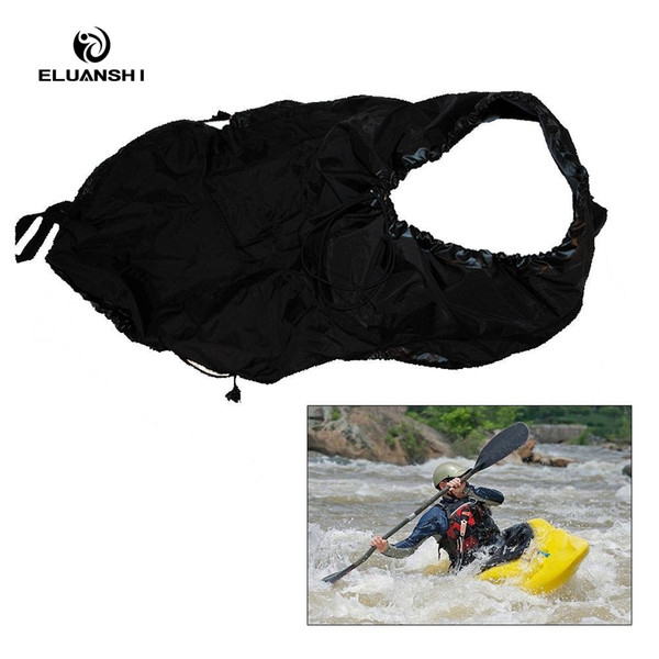 2017 Black Skirt Cover Kayak accessories Deck Whitewater rafting Drift rowing Universal canoe water sports boat island marine