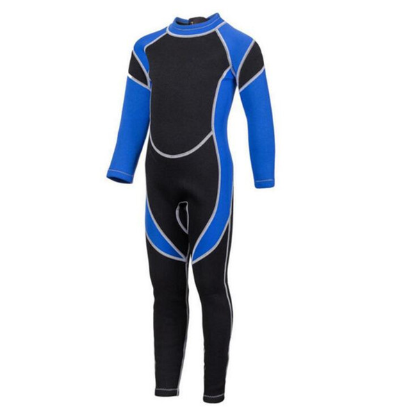 Foreign trade children's diving suit 3mm thick student swimwear winter swimming cold warm sunscreen jellyfish beachwear