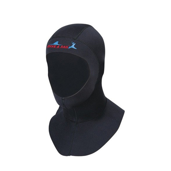 Wholesale- 3MM warm shoulder diving helmet cap winter warm and comfortable Diving Snorkeling equipment supplies sunscreen caps