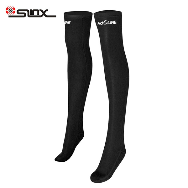 2mm Neoprene diving long sock Anti-UV Keep Warm Women Long Sleeve Bikini Wetsuit Stockings Long Socks Swimwear Front Zipper Diving Suit