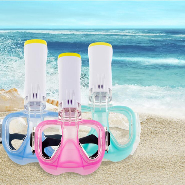 Swimming diving mask goggles full dry with snorkel diving equipment half face mask snorkeling supplies goggles