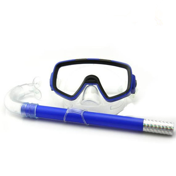 New Arrival PVC Swimming Scuba Anti-Fog Goggles Mask & Snorkel Set