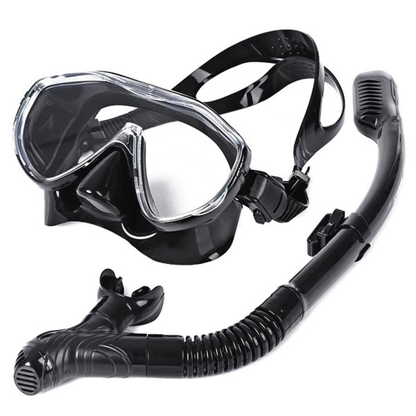 Safe Professional Scuba Diving Mask Silicone Mask Snorkel Durable Wear Resistant Diving Masks Set Soft Comfortable Mask