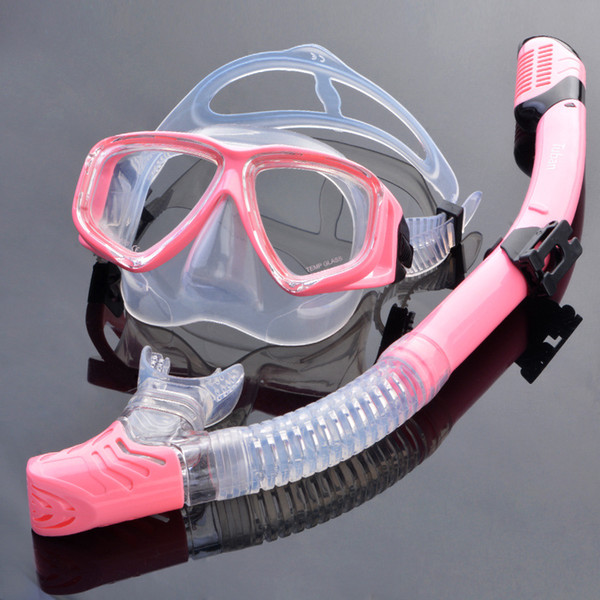 Snorkeling sanbao anti-fogging goggles full dry breathing tube equipment suit adult diving goggles.