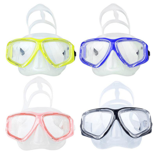 Snorkel Set Anti Fog Film Diving Mask Tempered Glass Goggle For Swimming Snorkeling Summer Supplies Swimming Diving Glasses