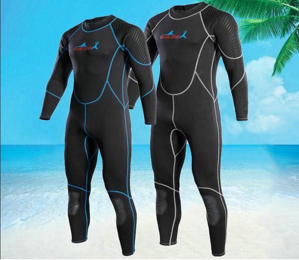 2mm thickness long sleeve 90% UV protection men water sport diving wetsuit swimming suit