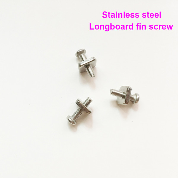 Stainless Steel Surfing Fin Screws for Surfboard Long-board Accessories Replacement Kits for Stand-Up Paddle Board SURFS006