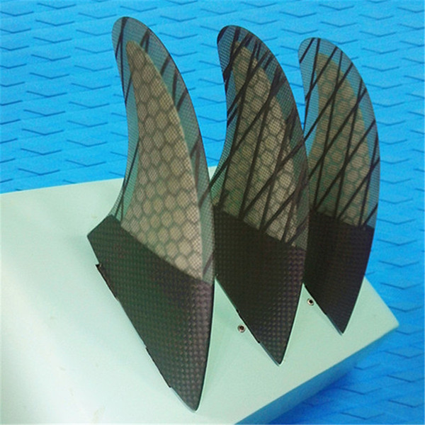 3PCS/Set Useful Carbon Fiber G5 FCS Surfboard Fin Surf Fins Surfing Fins Water Sports Accessories SURFF001