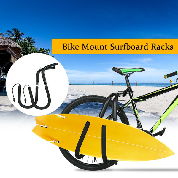 Bike Mount Surfboard Wakeboard Bicycle Racks Mount to Seat Posts Cycling Surfing Carrier Fits Surfboards