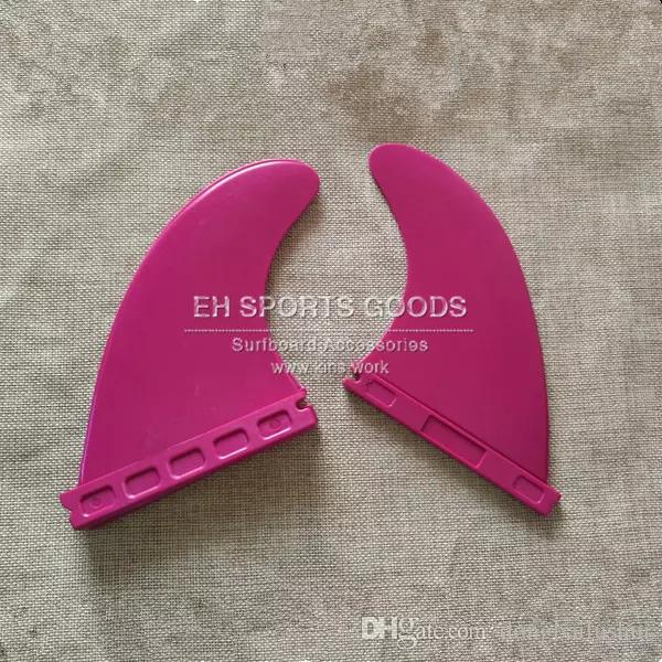 hot sale newest future base surfboard rose red fins top quality plastic surfboard fins futures