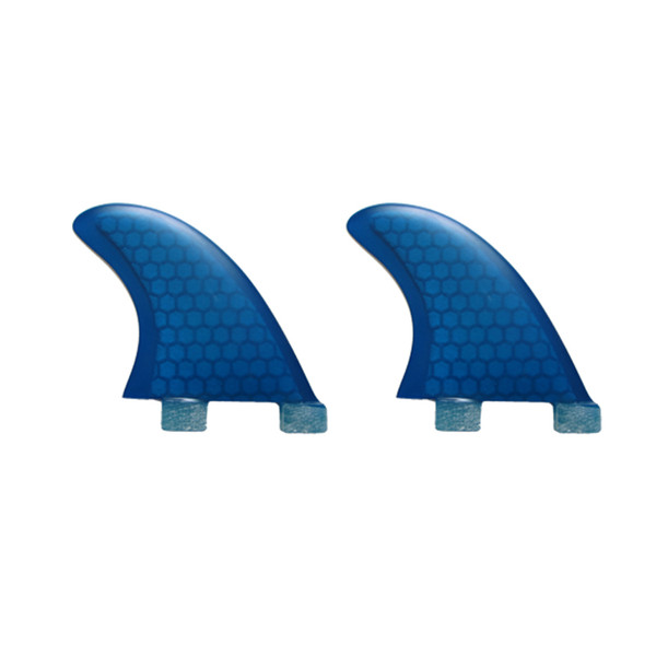 Cellular Structure Figure Fiberglass FCS Surf Fins GL/GX Side Fin Surfboard Fins for Long Board Fish Board 2PCS Surfing Fins SURFF004120