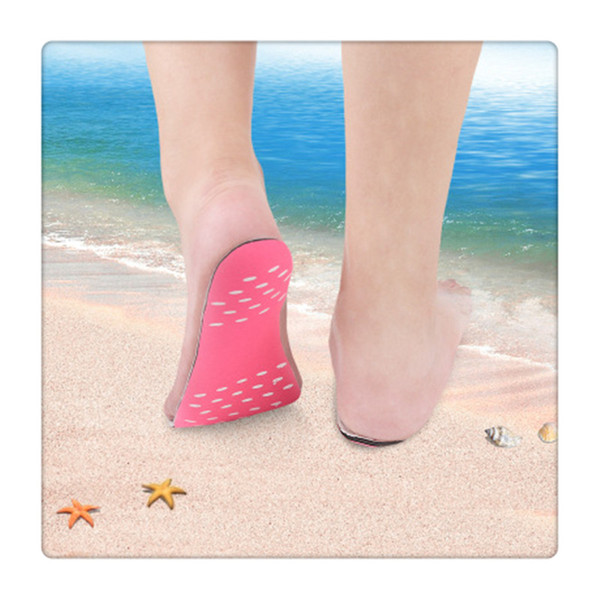 Wholesale Summer Nakefit Stick Soles Outdoor Invisible Beach Shoes Nakefit Foot Pads Prezzo Nakefit Shoes Beach Foot Feet Pads Free DHL