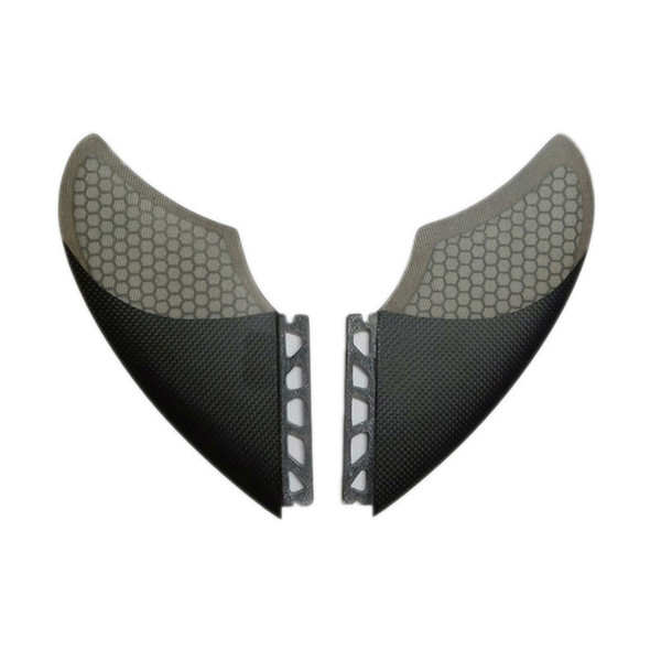 New Design Surfing Surfboard Fins Keel fin for FUTURE box twin fin set 2 pcs per set Material: carbon fiberglass,honey comb