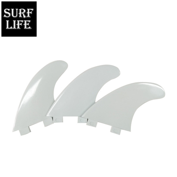 Plastic nylon surfing keels FCS base box G5 size 3 fins per set white surfboard FCS fins for bodyboards surfboards Sup boards