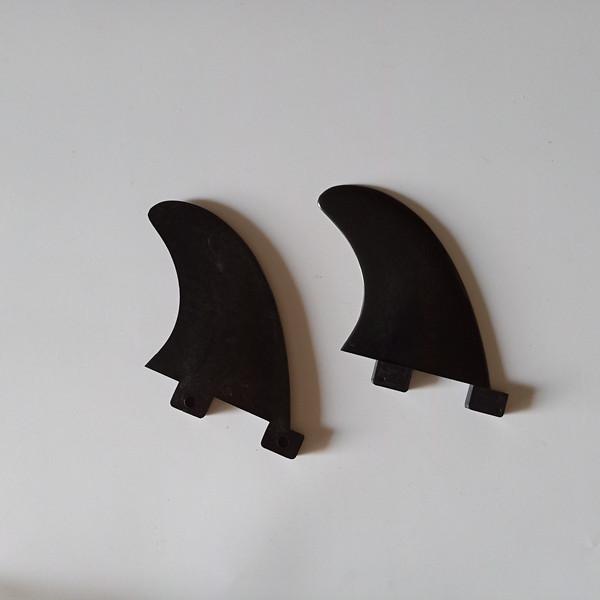 Plastic FCS gl surfboard fin/fcs GL /surf /surboard fins 2 pcs per pair in black color