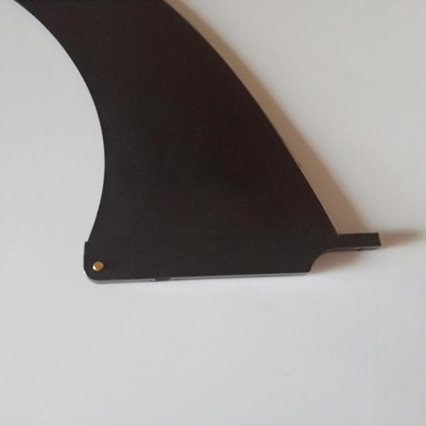 surfboard /long boards centre black color size 7 inch fin/fins with fast shipping logo is ok