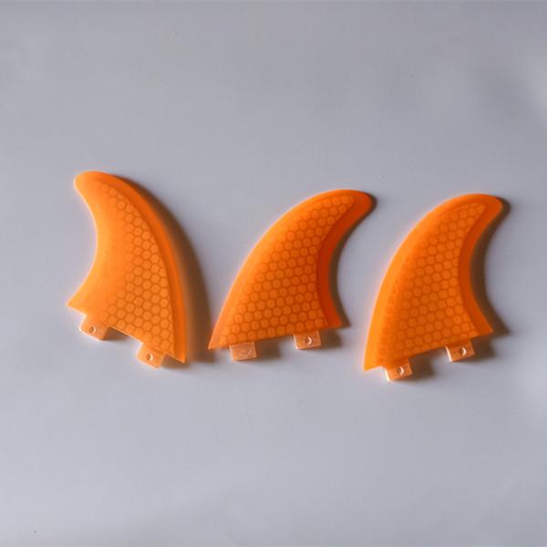 free Shipping Fiberglass Honeycomb Surfing Fins G5 Surfboard Fin Thruster Tri set Future FCS Surf Fins Surfing Accessories