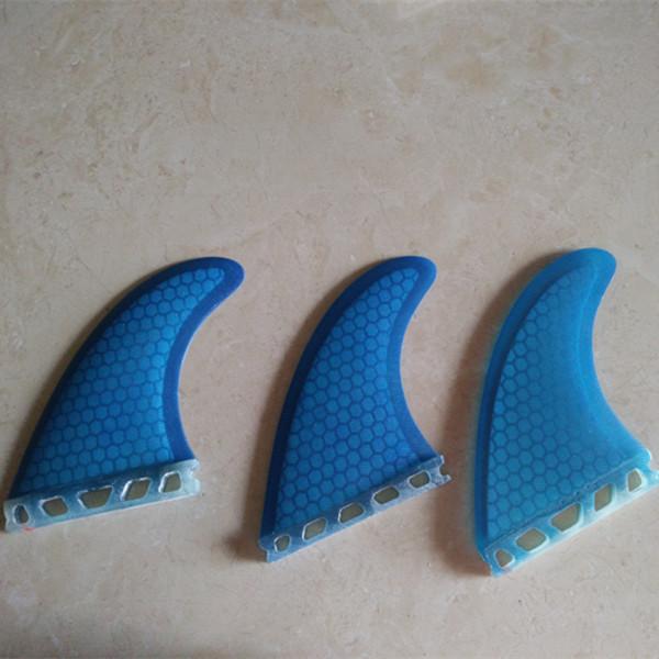 Future Fins G5 Surfing Paddling Honeycomb Fiberglass Fins Surfboard Fin Pure Color Fcs Fins 3pc per set Quilhas A