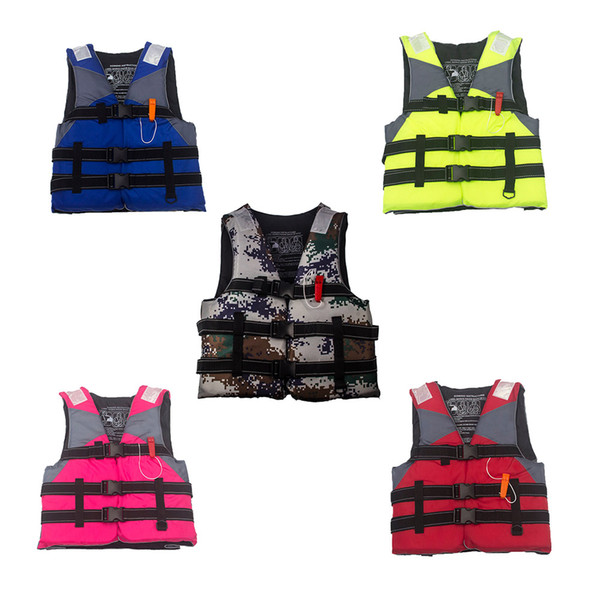 Adult Children Life Jacket Outdoor Swimwear and Swimming Jackets Water Sport Survival Vest