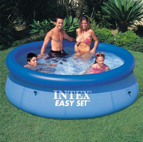 Inflatable Swimming Pool Summer Outdoor Toy team play for 1-5 person adult and children PVC with Electric Air Pump