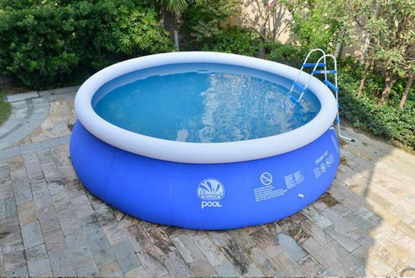 2.44 * 0.66m summer inflatable pool home thickening large outdoor adult children swimming pool support wholesale