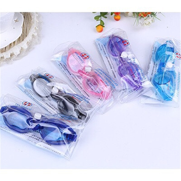 Children Kids Boys Girls Antifog Waterproof High Definition Swimming Goggles Diving Glasses With Earplugs Swim Eyewear Silicone DHL/Fedex