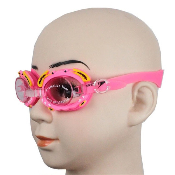 Children Kids Boys Girls Water Swimming Goggles With Earplugs Antifog Waterproof Diving Glasses Swim Pool Beach Eyewear Silicone DHL/Fedex