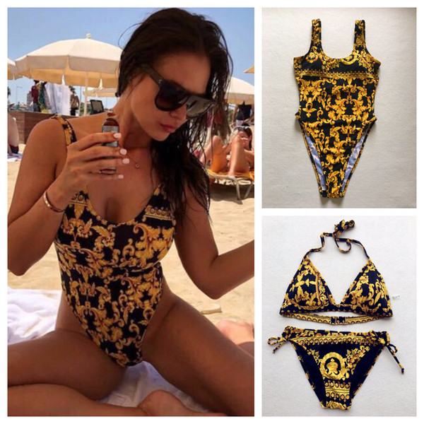 Designer Ladies Summer Beach One Set Swimming Bikini Underwear Swimwear Womens Swimsuit Sexy Bathing Suits Sexy One-piece Swimsuits