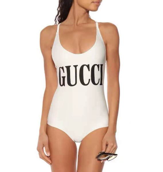 2019 Hot sale gc Designer fashion Sling Swimwear Bikini For Women Letter Swimsuit Bandage Sexy Bathing one-piece Suit S-XL