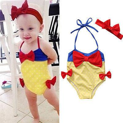 Baby Girls Princess Swimwear Cute Toddler Bow Bikini Suit Kids Summer Swimsuit Fashion Kids Dots Bathing
8000
 Clothes 40