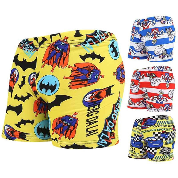 Summer Boys Swimwear Kids Cartoon Pattern Swimming Trunks Cute Swim Trunks Girls Children Beach Wear Summer Board Swimwear 35