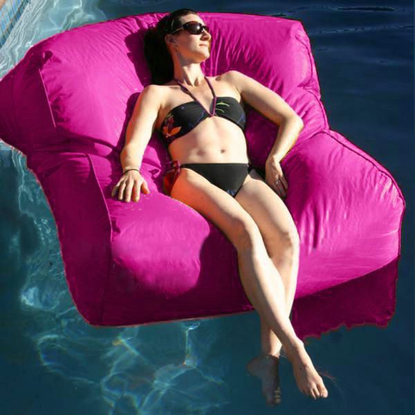 Float Beanbag Pool Floating Bean Bag Outdoor Furniture Sofa Oversized Luxury Comfortably Accommodate Two Adults Cover Only No Filler