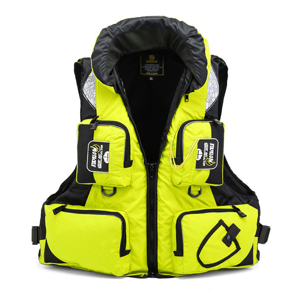 Fishing Vest General Size Multi Function Adjustable Mesh Vest With Mutil-Pocket Outdoor Fly Fishing Life Jacket