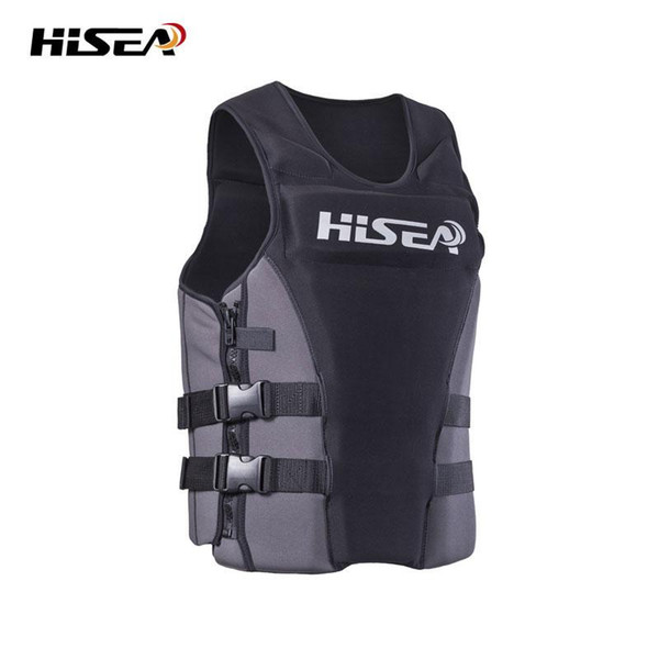 Wholesale- Men's Adult Women's Vest Grey Neoprene Vest for Surfing Fishing Swimming Drifting