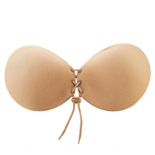 2017 hot selling Sexy Women Gel Silicone Push Up Invisible Round Shape Bra Adhesive Strapless Bandage Stick