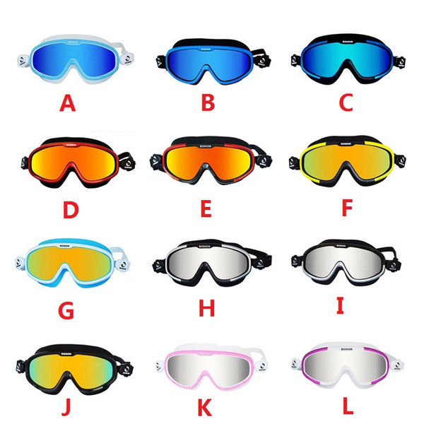 New Professional Anti-Fog UV Protection Adjustable Swimming Goggles Men Women Waterproof silicone glasses adult Eyewear Goggles