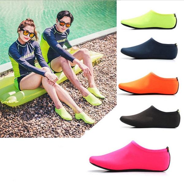 2017 New Design Water Sports Children And Adults Beach Antiskid Socks Swimming Fins, DHL free shipping