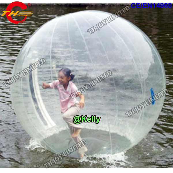 2pcs per lot inflatable water walking ball for swimming pool commercial pvc water rolling balls for human