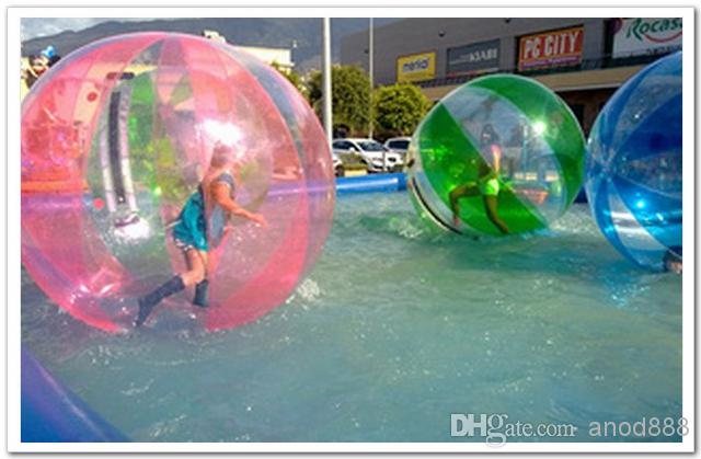 FEDEX free-Popular Water Walk ball pool PVC inflatable ball multi-function water ball dancing ball transparent water ball dia 1.50m PVC