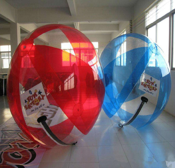 2M Inflatable Clear Water Walking Ball PVC Transparent Dance Ball Water Play Equipment