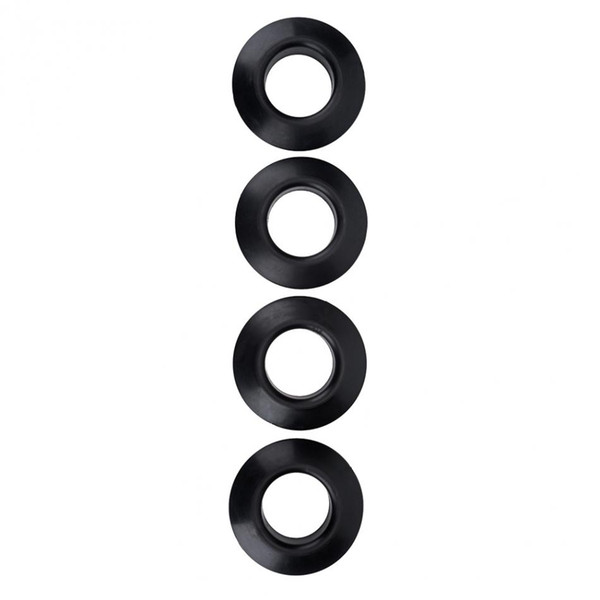 4pcs Rubber Universal Kayak Canoe Paddle Drip Rings for Installing on Paddle Shaft 30mm Diameter