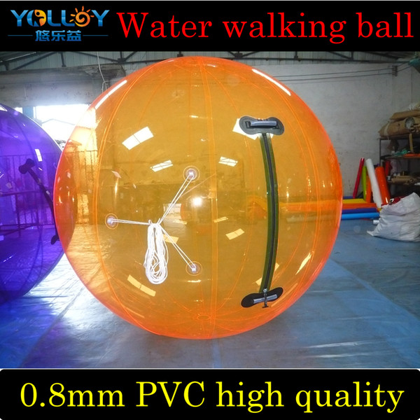 High quality 2m Diameter Inflatable Water Walking Ball snowball in 0.8mm PVC >5 years lifespan 2 years warranty