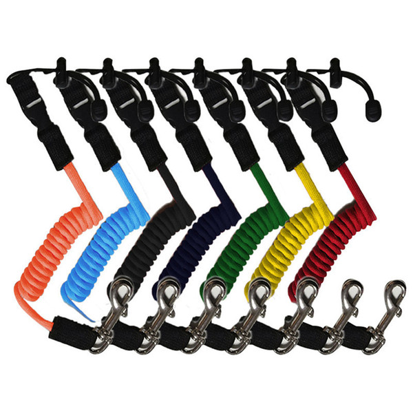 Elastic Kayak Canoe Paddle Leash Surfboard Surfing Leash Rope Safety Leash Fishing Rod Rowing Boats Lanyard
