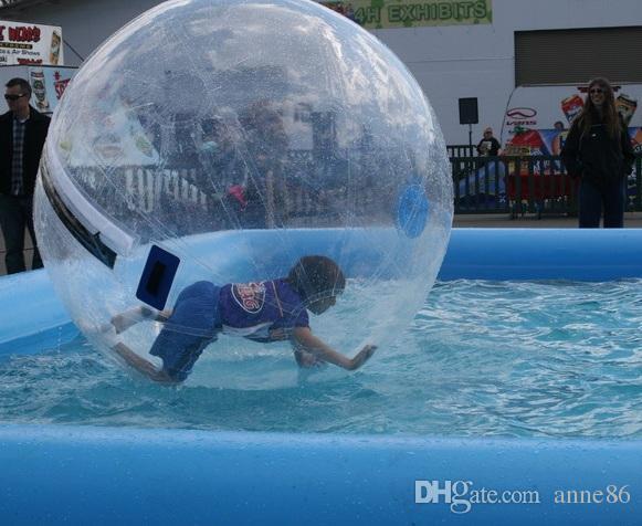 Inflatable Water Walking Ball Water Rolling Ball Water Balloon Zorb Ball Inflatable Human Hamster Plastic Freeshipping Fede