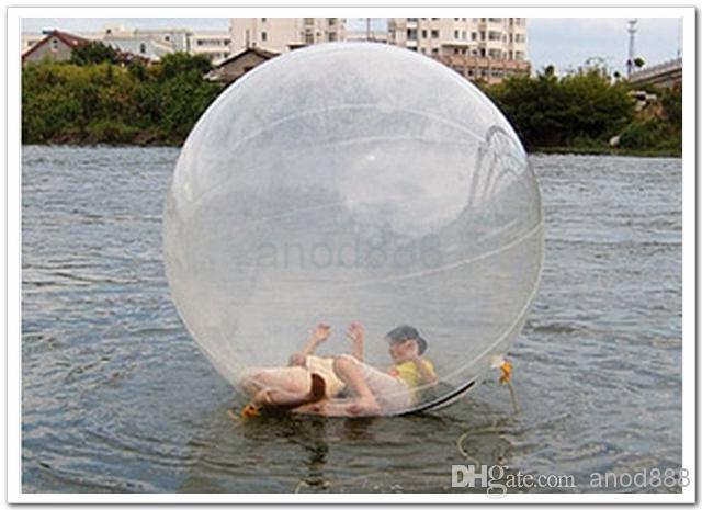 FEDEX free-Hot sale Water Walk ball pool PVC inflatable ball multi-function water ball dancing ball transparent water ball dia 1.50m PVC